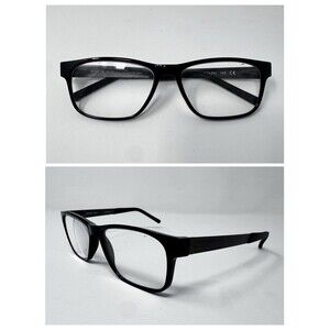 Randolph Keesler Eyeglass Frames Black Rectangle Japan 55-15-145